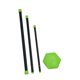 thumbnail image 5 of Barra de soporte para bolsa de viaje de golf con 3 soportes telescópicos y protectores para palos de golf Verde, 5 of 8