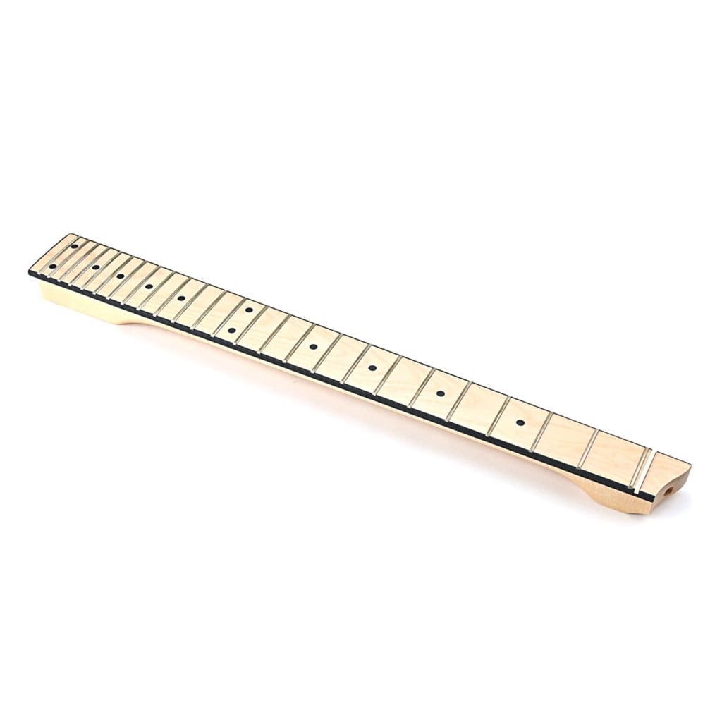 Yokua 25 Fret Guitar Bridge Neck Headless Maple Wood Electric Instrument Guitar Neck