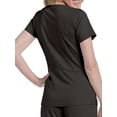 thumbnail image 3 of Urbane by Landau Women's Sophie Crossover Tunic Scrub Top, Style 9577, 3 of 5