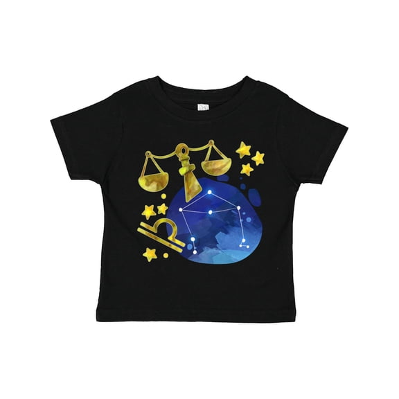 Inktastic Libra Constellation Zodiac Sign Illustration Boys or Girls Toddler T-Shirt