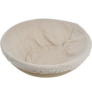 EFINNY Bread Proofing Basket Set, Round Sourdough Proofing Bowl Gift for Bakers, Bread Making Tools Includes Linen Liner