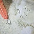 thumbnail image 2 of Starfish Beach Shower Curtain Set Seashell Beach Theme Waterproof Polyester Fabric Bathroom Decor 72 x 72 inch, 2 of 6