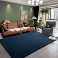thumbnail image 4 of Noahas Soft Low Pile Rug Modern Area Rugs for Bedroom Living Room,Suitable for Boys Girls Teenagers and Adults with Super Soft Touch , Navy Blue , 4' x 6', 4 of 8