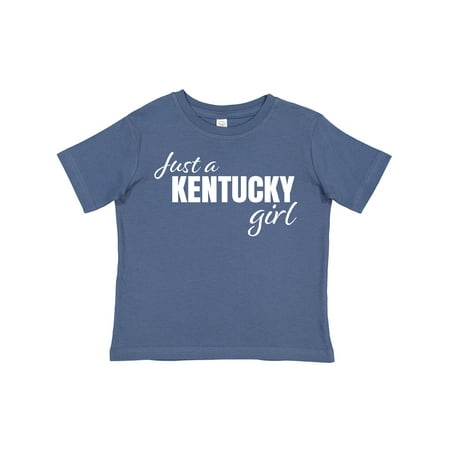 

Inktastic Just a Kentucky Girl Born and Raised Gift Toddler Toddler Girl T-Shirt