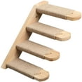 thumbnail image 2 of Escalera para gatos montada en la pared Muebles de pared para interiores Percha para ahorrar espacio Estantes para escalar gatos para jugar, escalar, 4 peldaños 40x22x6cm Sunnimix Hamaca para gatos, 2 of 5