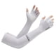 thumbnail image 4 of Manga de protección solar de verano para hombres, guantes de protección UV para mujeres, guantes finos de seda de hielo, manga de hielo protectora de medio dedo para hombres, 4 of 6