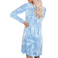 thumbnail image 3 of Ichuanyi liquidación moda corbata para mujer- sangeweweweweweweweweward vestido casual suelto cómoda ICHUANYI WER2023082210599, 3 of 8