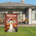 thumbnail image 3 of Amhnf Welcome Duck With Flower Hat Garden Flag For Home Outdoor Garden Yard Decor 12x18 inch, 3 of 5