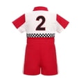 thumbnail image 2 of IWEMEK 2nd Birthday Baby Clothes Cosplay Party Dressy Jumpsuit Size 18-24M Comfort Plaid Printed Bodysuit 18-24M, 2 of 7