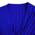 thumbnail image 3 of CaComMARK PI Sexy Jumpsuits for Women Dressy Elegant V Neck Jumper Plus Size formal Wedding Guest Cocktail Party Romper Blue 6(M), 3 of 5