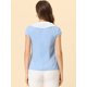 thumbnail image 3 of Top de oficina Allegra K Azul S, 3 of 4
