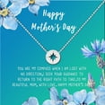 thumbnail image 2 of Mother's Day Necklace and Card, Gift for Mom, Gift for Her, Card Necklace Mother's Day Present, Heart Necklace for Mother's Day, Pendant Necklace for Mother [Silver Compass, 18" Chain], 2 of 3