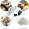 thumbnail image 6 of Teardrop Cremation Pendant Keepsake Urn Necklace For Ashes mini urns, 6 of 6