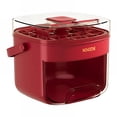 thumbnail image 2 of HIBIBUD Portable Countertop Ice Maker Machine - With Handle&Basket,48 Ice Cubes (White&Red),for Home/Kitchen/Camping/RV, 2 of 7