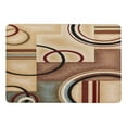 thumbnail image 3 of Modern Geometric Home Decor Living Room Carpet Non-slip Soft Comfy Hotel Lobby Floor Rug Kitchen Bedroom Entrance Doormat Mats 23.6"x35", 3 of 7