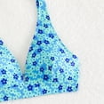 thumbnail image 4 of Aayomet Bikini Ensembles pour Femmes, Maillot de Bain Deux Pièces à Col Mode (Bleu, m), 4 of 4