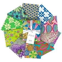 Fat Quarter Bundle - Kaffe Fassett Collective August 2024 Light FreeSpirit 10 Count Fat Quarters Assorted Cotton Fabric Precuts (FB4FQGP.AUG24LIGHT) M203.41