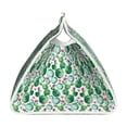 thumbnail image 3 of Lsque Cactus Plants Printed Long Tissue Box Cover Holder, Facial Paper Organizer Dispenser,Triangle with Bottom Belt, PVC Leather Decorative Organizer, 3 of 9