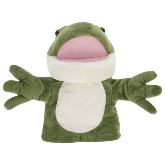 1Pc Cartoon Animal Hand Puppet Adorable Plush Frogs Hand Puppet Toy Gift
