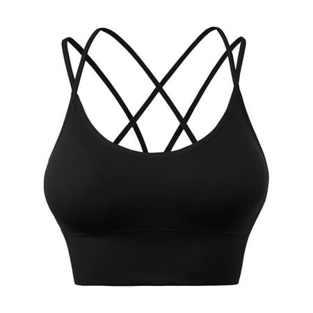 

lulshou Sports Bras for Women Woman Bras With String Quick Dry Shockproof Running Fitness Large Size Underwear