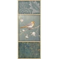 thumbnail image 2 of Nai, Danhui 15x32 Black Ornate Wood Framed with Double Matting Museum Art Print Titled - Northern Oriole - Wag, 2 of 4