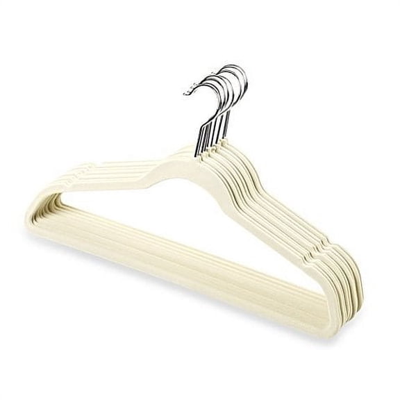 Only Hangers "Petite Size Linen Velvet Suit Hangers - 50 Pack