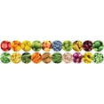 thumbnail image 1 of Classroom Die-Cut Borders 3"X36" 12/Pkg-Fruits & Veggies, 6 Strips/Ea, 12 Total, 1 of 2