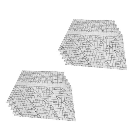 INKDERM Transparent Adhesive Bandage 8"x9" Sheets Tattoo Skin Aftercare (8" x 9" Sheets x 10)