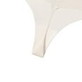 thumbnail image 3 of Clothing 2025 Thongs for Women Hot Girls Fashion Low Waist Panty Bikini Seamless Solid Nylon Ice Silk Thongs Underpants Women Underwear Thongs, 3 of 3