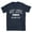 Navy, variant on West Leipsic Ohio Classic Established Men's Cotton T-Shirt