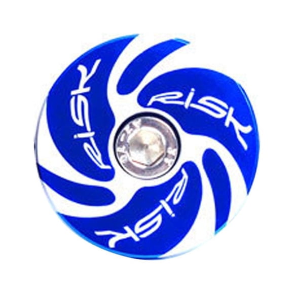 Soidarity RISK Road Bike Professional Headset Cover Impermeable Atractivo Resistente al desgaste 28.6mm Front Fork Ciclismo Auriculares Accesorios Ciclismo Azul Ciclón Soidarity OD026054-05