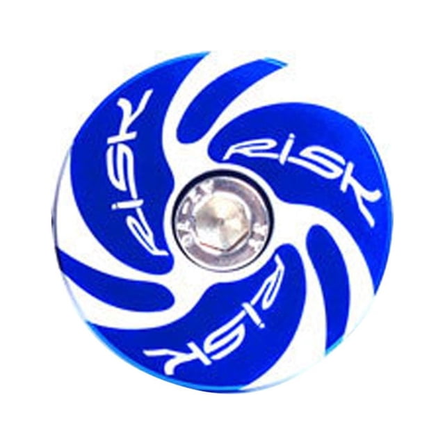 Soidarity RISK Road Bike Professional Headset Cover Impermeable Atractivo Resistente al desgaste 28.6mm Front Fork Ciclismo Auriculares Ciclismo Azul Ciclón