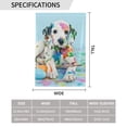 thumbnail image 3 of Wukai A Funny Little Dalmatian Puppy Garden Flags Double Sided Welcome Garden Yard House Flags Outside Outdoor House (Only Flag), 3 of 8