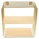 thumbnail image 1 of Golden Nail-Free Storage Shelf for Bathroom Use Space Saving Toilet Rack, 1 of 4