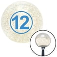 thumbnail image 1 of American Shifter  Blue Ball No.12 Clear Metal Flake Shift Knob with M16 x 1.5 Insert Shifter Auto Brody, 1 of 1