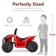 thumbnail image 2 of Best Choice Products 6V Kids Ride-On 4-Wheeler Quad ATV Car w/ 1.8mph Max Speed, Treaded Tires - Red, 2 of 7
