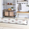 thumbnail image 4 of SKYSONIC 2'X6' French Bulldog Pug Runner Rug with Rubber Backing, Valentines Non Slip Entryway Rug Runner Washable Soft Area Rug Carpet for Hallway Bedroom Kitchen Decor, 4 of 6