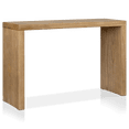 thumbnail image 1 of Bouclair Natural Wood Console, 1 of 6