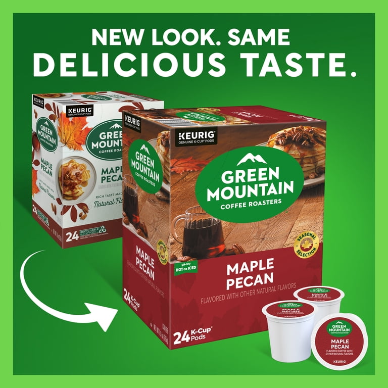 Green Mountain Coffee Roasters Maple Pecan K-Cup, 24ct, Light