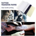thumbnail image 4 of A4 Tattoo Transfer Paper Tattoo Stencil Thermal Transfer Paper Reusable Tattoo Tracing Paper, 4 of 4