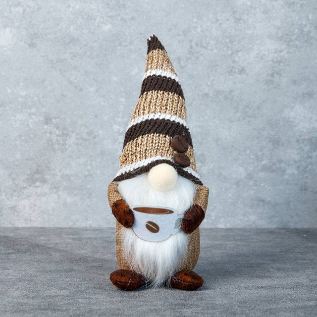 Muñeco de Café Rudolph con Sombrero Corto Xihbxyly Juguete para Bebé Sin Rostro Decorativo