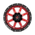 thumbnail image 3 of Fuel 2PC Cast Aluminum Rim D250 22X12 8X6.5 GL-RED -44MM, D25022208247, 3 of 3