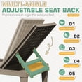 thumbnail image 2 of Homall 2 Pieces Patio Lounge Chair Outdoor Adjustable Chaise Lounge Chair,Light Brown, 2 of 7