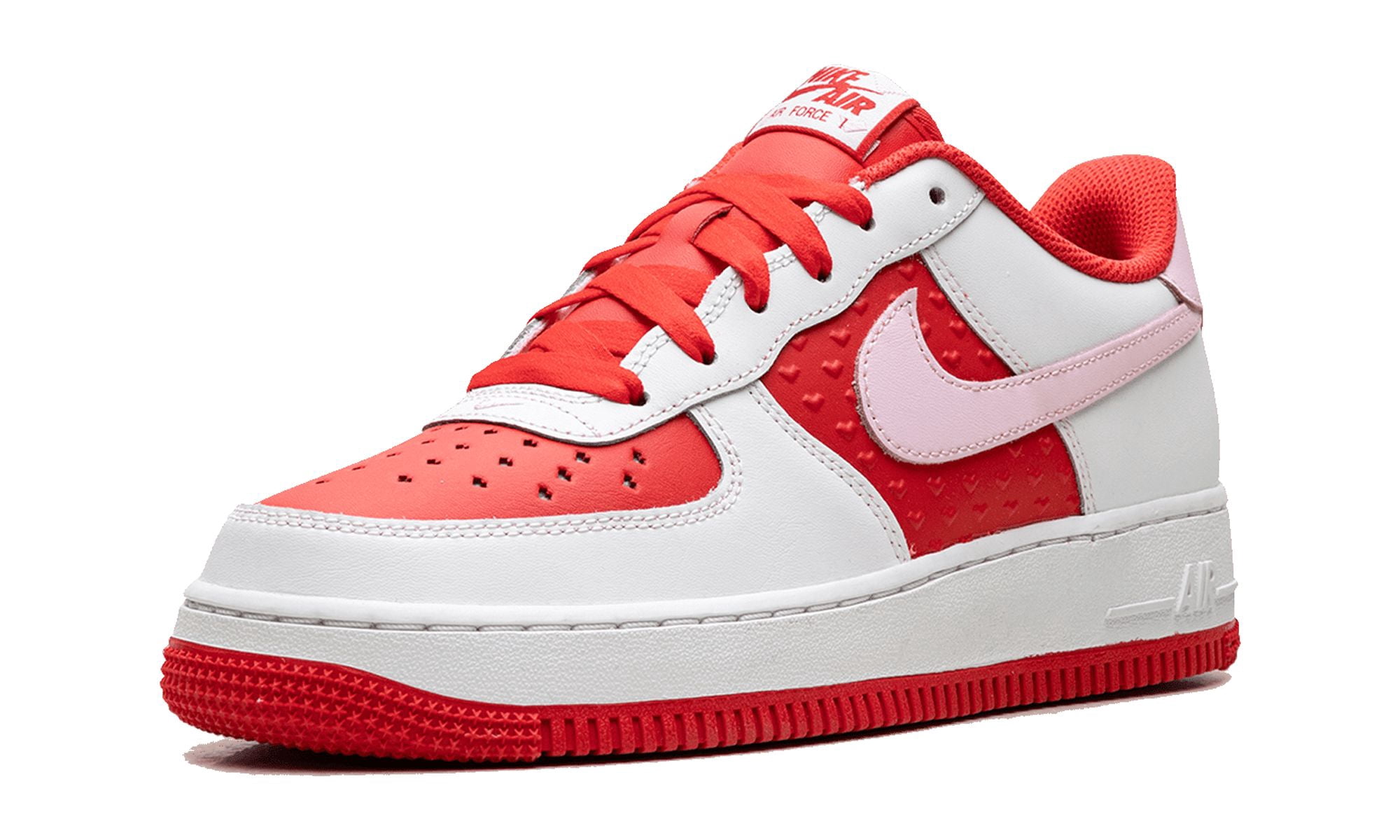 NIKE GRADE SCHOOL Air Force 1 Low GS "Valentine's Day" HV5165 121 from Stadium Goods