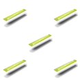 thumbnail image 2 of Soidarity ENLEE Bicicleta Down Tube Frame Protector Plastic Mountain Bike Road Ciclismo Sticker Accesorios desmontables Green Type 2 Type2 NO2 Soidarity CBP347079, 2 of 4