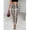 Brown, variant on Brown Womens Snakeskin Print High Waist Fitted Skirt