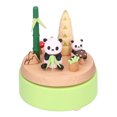 thumbnail image 3 of Caja de música decorativa, caja de música con forma de panda, caja de música de escritorio, caja de música de regalo, la mejor en su clase, 3 of 12