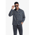 thumbnail image 6 of Onimisc Mens Flannel Shirt Long Sleeve Plaid Flannel Shirt for Men Casual Button Down Shirts Regular Fit, 6 of 7
