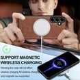 thumbnail image 5 of LC.IMEEKE For Samsung Galaxy A16 4G 5G Magnetic Case Compatible with MagSafe Leather TPU Back Cover, 5 of 5