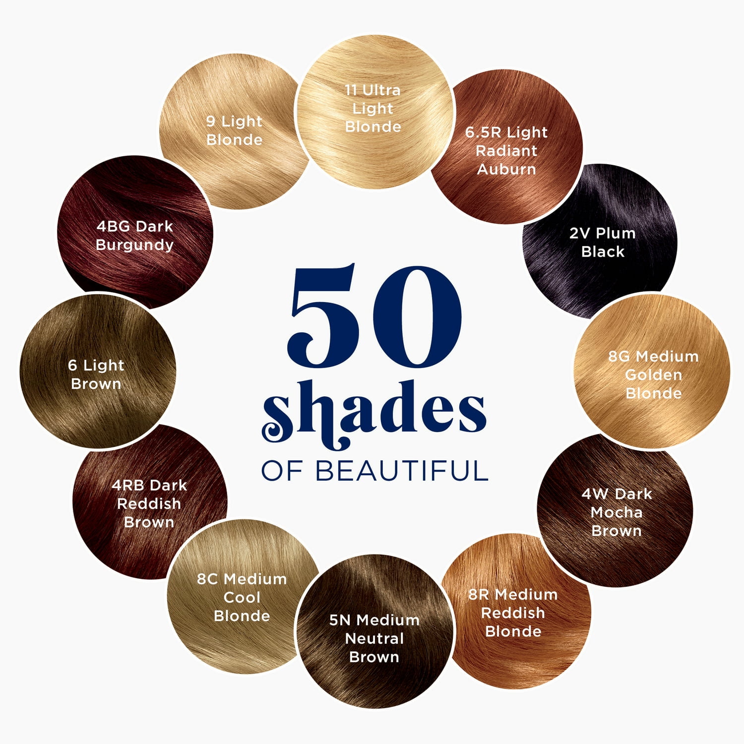 Clairol Nice'n Easy Permanent Hair Color Cream, 8R Medium Reddish Blonde, Hair Dye, 1 Application